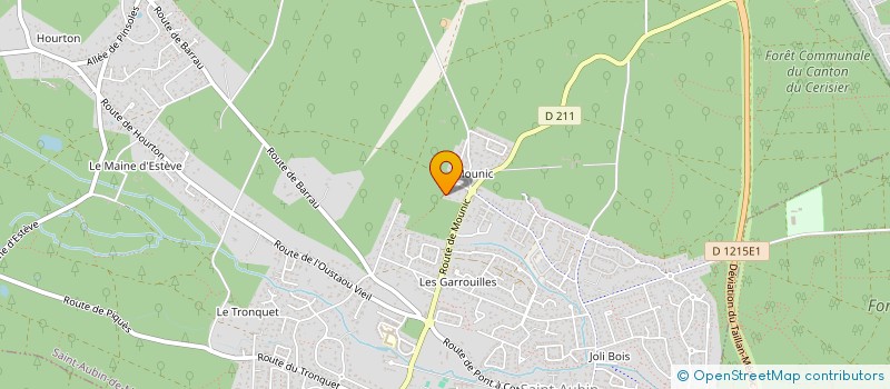 localisation de l'entreprise MONSIEUR JULES CIPIN  SAINT-AUBIN-DE-MEDOC