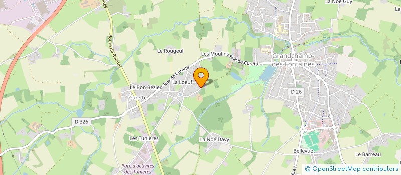 localisation de l'entreprise MONSIEUR JULES CITEAU  GRANDCHAMP-DES-FONTAINES