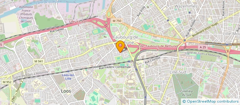localisation de l'entreprise MONSIEUR JULES COLLA à LILLE