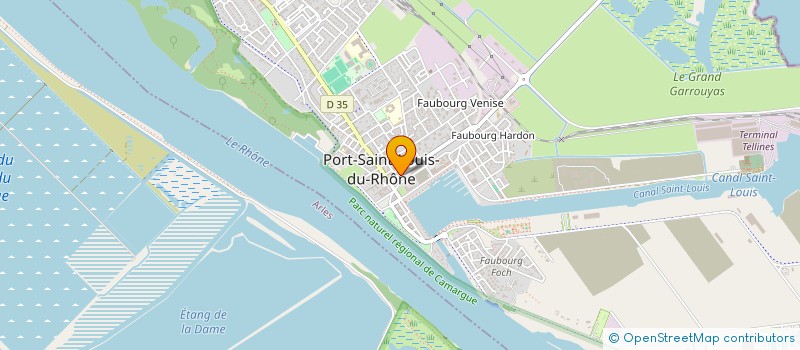 localisation de l'entreprise MONSIEUR JULES COLLIOU à PORT-SAINT-LOUIS-DU-RHONE