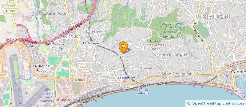 localisation de l'entreprise MONSIEUR JULES CORMIER à CANNES