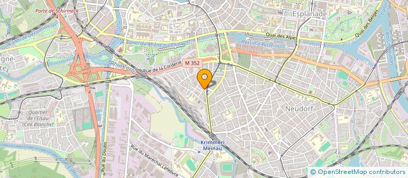 localisation de l'entreprise MONSIEUR JULES COUTANT  STRASBOURG