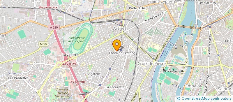 localisation de l'entreprise MONSIEUR JULES CREUTZ  TOULOUSE