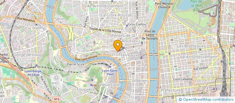 localisation de l'entreprise MONSIEUR JULES CROS à LYON