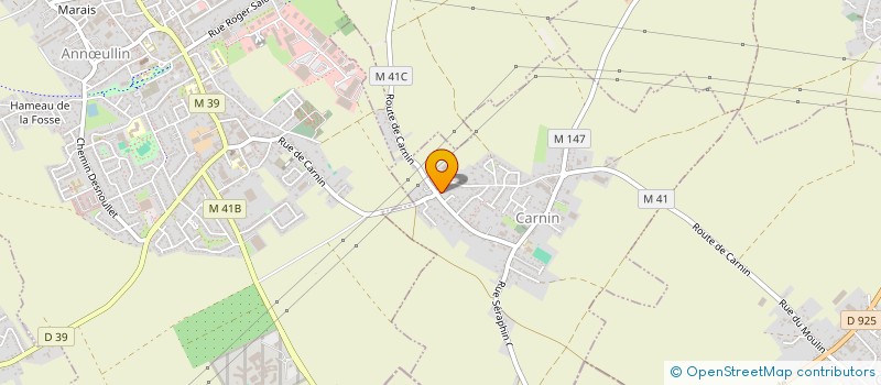 localisation de l'entreprise MONSIEUR JULES DAL  ANNULLIN