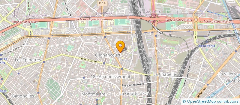 localisation de l'entreprise MONSIEUR JULES DANA à PARIS