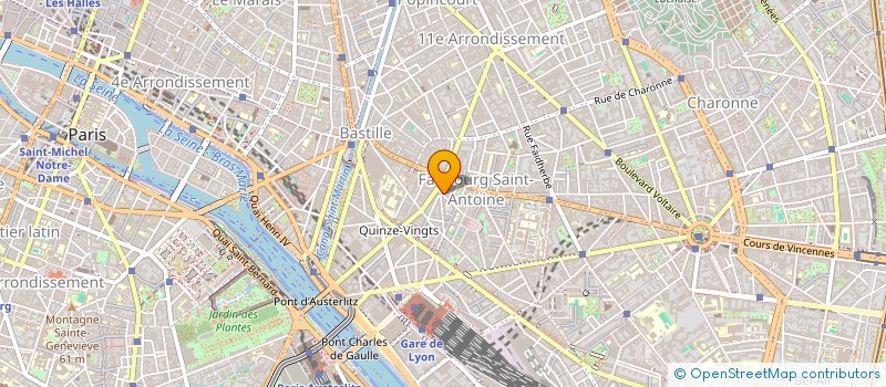 localisation de l'entreprise MONSIEUR JULES-DAVID CICUREL  PARIS