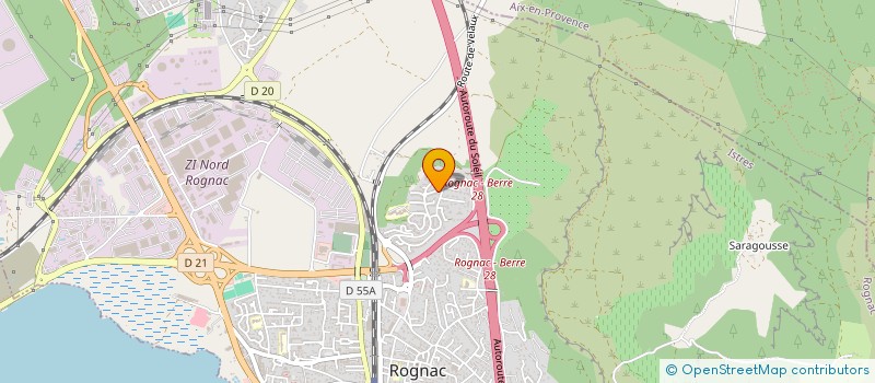 localisation de l'entreprise MONSIEUR JULES-DAVID LIMONE  ROGNAC