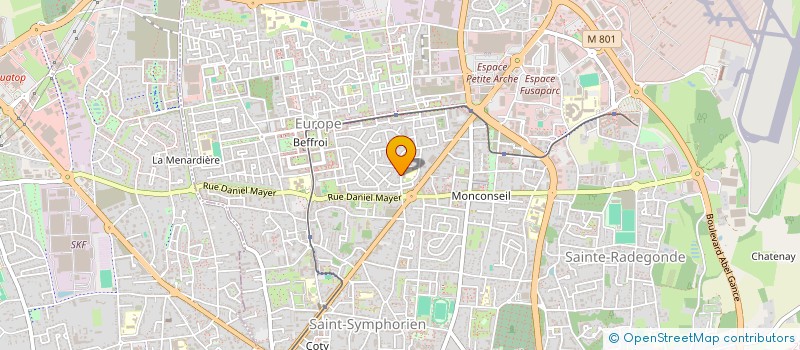 localisation de l'entreprise MONSIEUR JULES DELAVAULT  TOURS