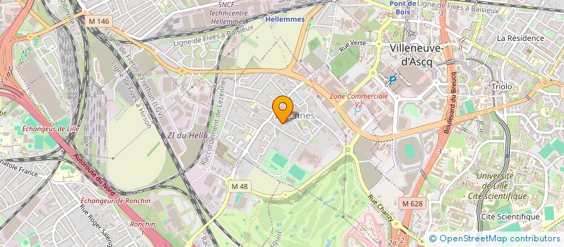 localisation de l'entreprise MONSIEUR JULES DEPECKER  RONCQ