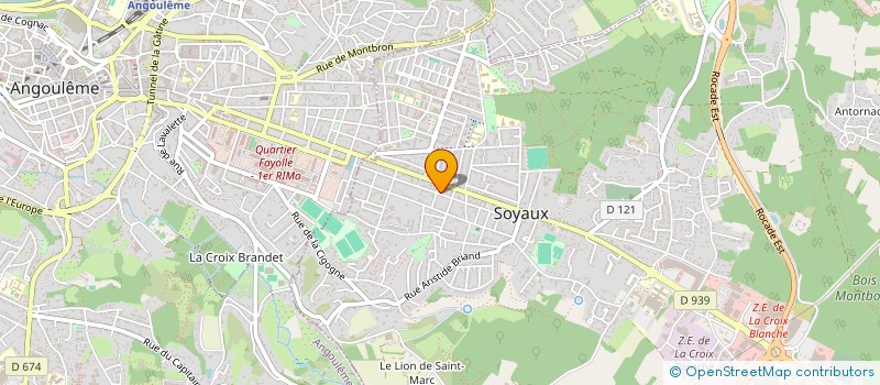 localisation de l'entreprise MONSIEUR JULES DESCHAMPS  SOYAUX