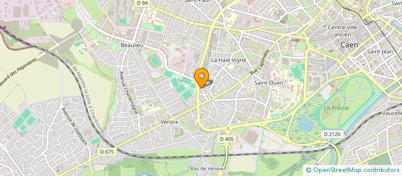 localisation de l'entreprise MONSIEUR JULES DESLANDES à CAEN