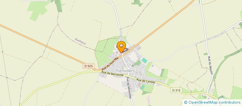 localisation de l'entreprise MONSIEUR JULES DEVILLERS  FIENVILLERS