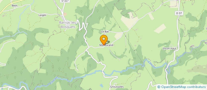 localisation de l'entreprise MONSIEUR JULES DEYNAC à BARRIAC-LES-BOSQUETS
