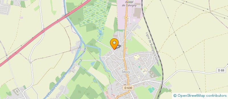 localisation de l'entreprise MONSIEUR JULES DHAUSSY  IWUY