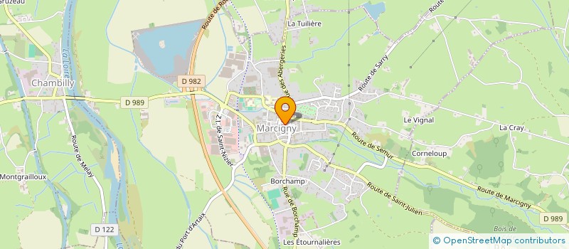 localisation de l'entreprise MONSIEUR JULES DOS SANTOS PENIDA  MARCIGNY