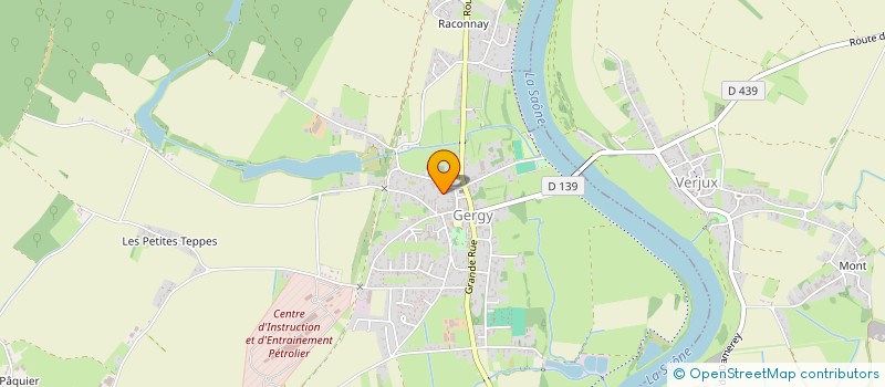 localisation de l'entreprise MONSIEUR JULES DOUSSOT  GERGY