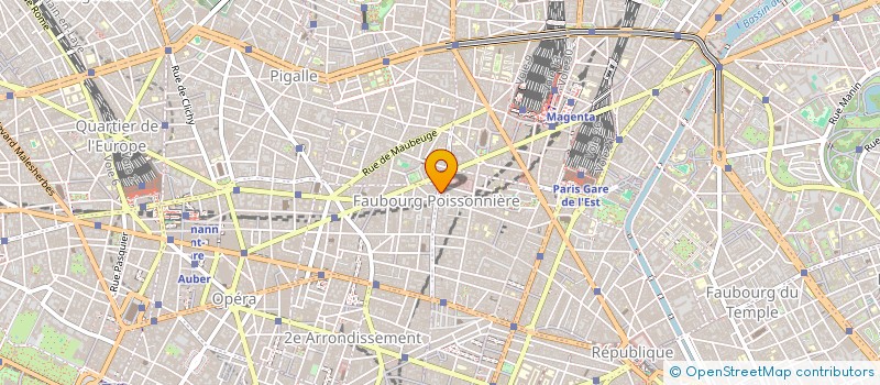 localisation de l'entreprise MONSIEUR JULES DUBUSC  PARIS