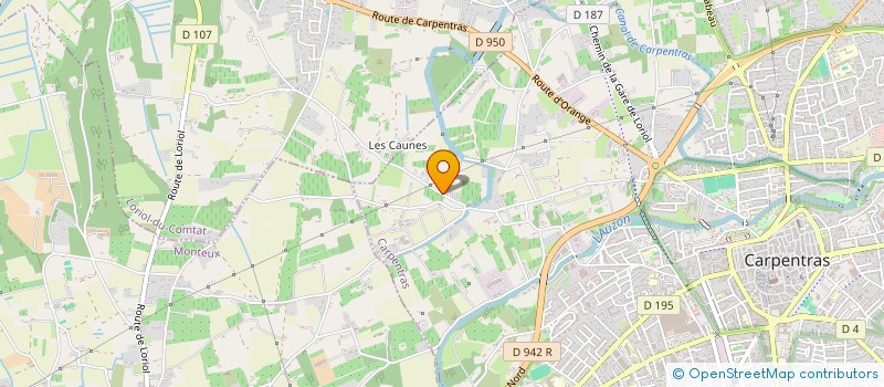 localisation de l'entreprise MONSIEUR JULES DUMONT à CARPENTRAS