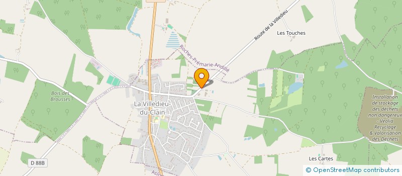 localisation de l'entreprise MONSIEUR JULES DUVAL  PARTHENAY