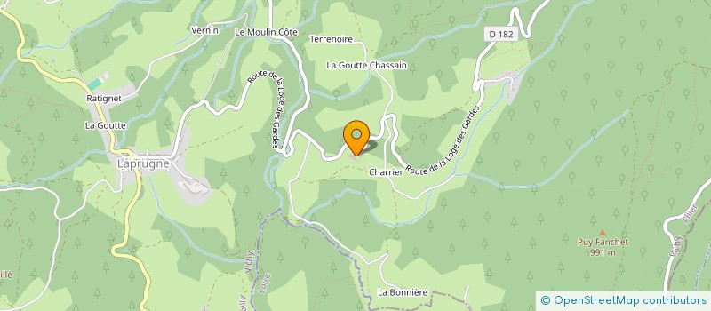 localisation de l'entreprise MONSIEUR JULES DUVAL  LAPRUGNE