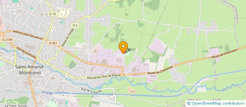 localisation de l'entreprise MONSIEUR JULES DUVAUCHEL  LE CONTROIS-EN-SOLOGNE