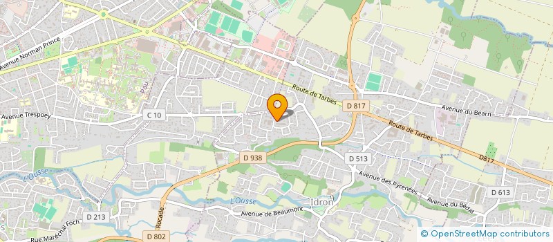 localisation de l'entreprise MONSIEUR JULES EDEL à PAU