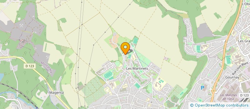 localisation de l'entreprise MONSIEUR JULES EGOU  NOGENT-SUR-OISE