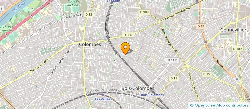 localisation de l'entreprise MONSIEUR JULES-EMMANUEL LOBE à COLOMBES