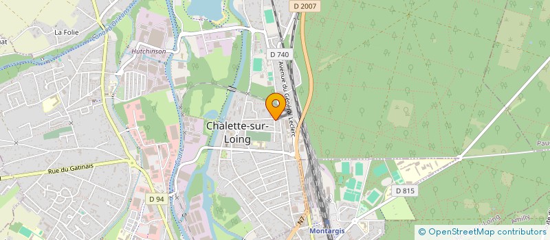 localisation de l'entreprise MONSIEUR JULES-EMMANUEL SERRURIER à CHALETTE-SUR-LOING