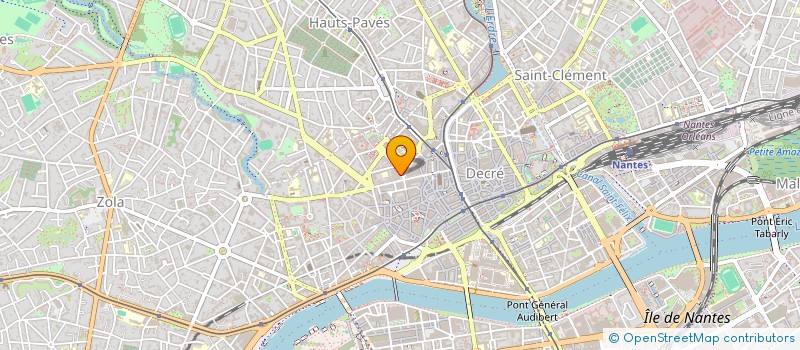 localisation de l'entreprise MONSIEUR JULES EVENO  NANTES