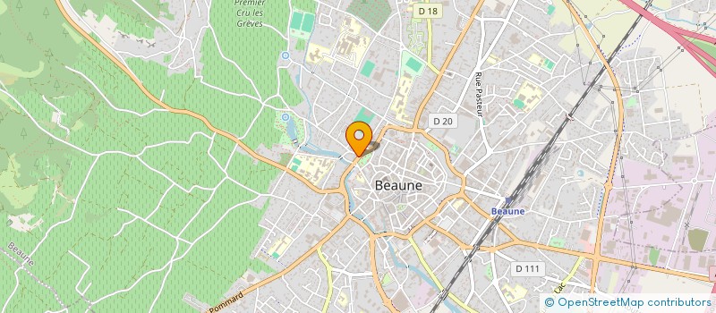 localisation de l'entreprise MONSIEUR JULES FAYOLLE à BEAUNE