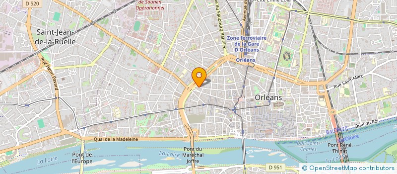 localisation de l'entreprise MONSIEUR JULES FERLING à ORLEANS