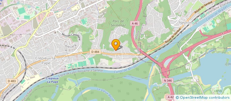 localisation de l'entreprise MONSIEUR JULES FERRARIS  RILLIEUX-LA-PAPE