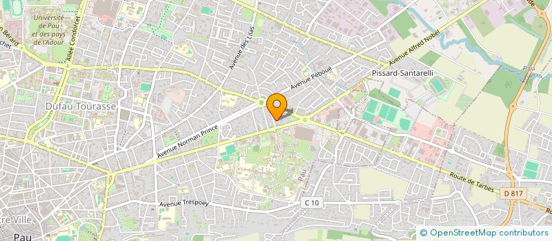 localisation de l'entreprise MONSIEUR JULES FORNAGE à PAU