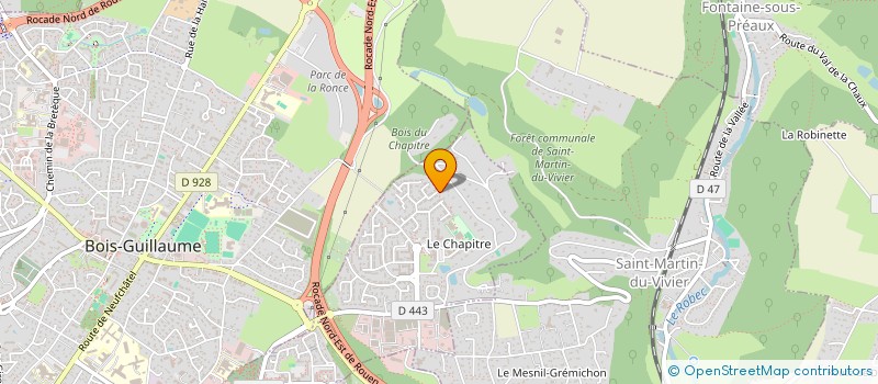 localisation de l'entreprise MONSIEUR JULES FORTINEAU  BIHOREL