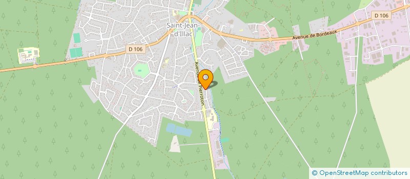 localisation de l'entreprise MONSIEUR JULES FOURNIER  SAINT-JEAN-D'ILLAC