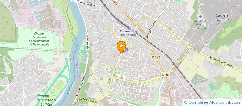 localisation de l'entreprise MONSIEUR JULES FREDERIC YEM  CORMEILLES-EN-PARISIS