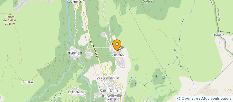 localisation de l'entreprise MONSIEUR JULES FREYDRICH  LES BELLEVILLE