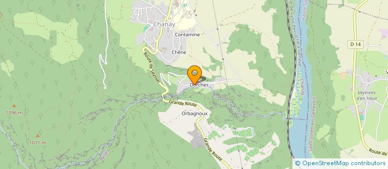 localisation de l'entreprise MONSIEUR JULES GARAPON  CHANAY