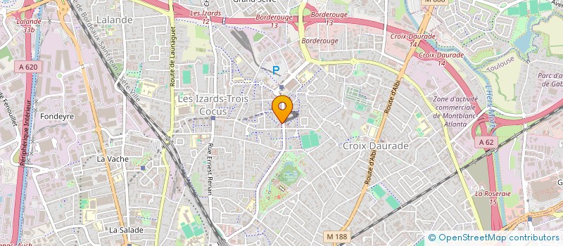 localisation de l'entreprise MONSIEUR JULES GARCIA à TOULOUSE