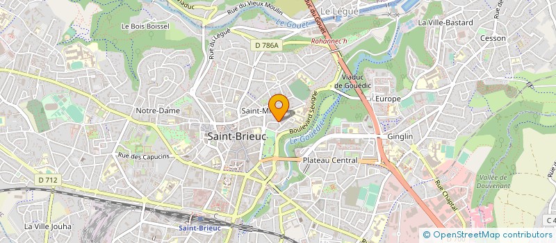 localisation de l'entreprise MONSIEUR JULES GAUTIER à SAINT-BRIEUC