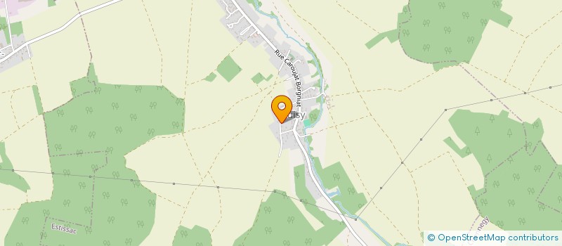 localisation de l'entreprise MONSIEUR JULES GAY  ESTISSAC