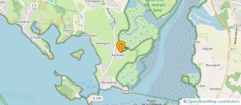 localisation de l'entreprise MONSIEUR JULES GENEVRIER  SENE