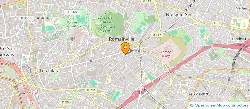 localisation de l'entreprise MONSIEUR JULES GERMAIN à ROMAINVILLE