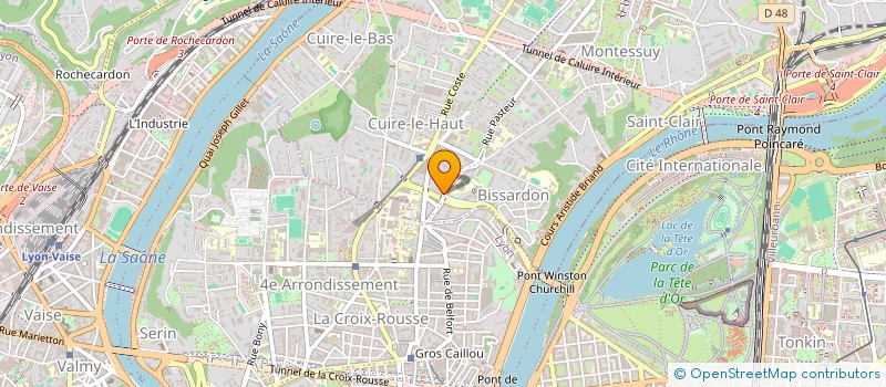 localisation de l'entreprise MONSIEUR JULES GIRANDON à CALUIRE-ET-CUIRE