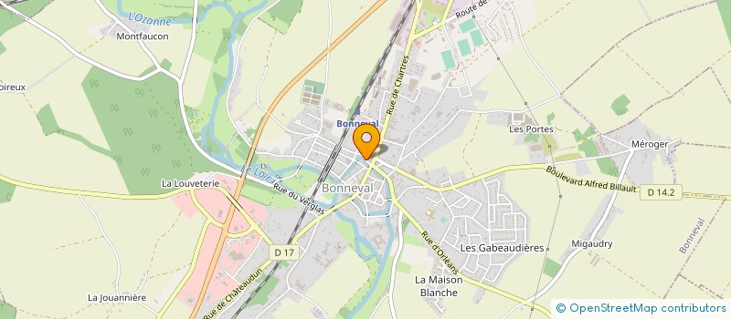 localisation de l'entreprise MONSIEUR JULES GOIN  BONNEVAL