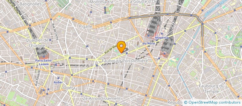 localisation de l'entreprise MONSIEUR JULES GRAPPOTTE  PARIS