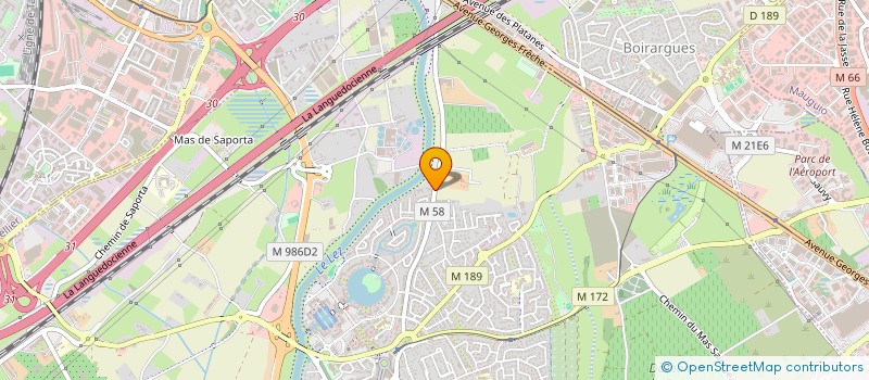 localisation de l'entreprise MONSIEUR JULES GUEGADEN à LATTES