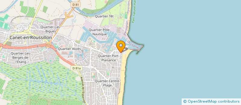 localisation de l'entreprise MONSIEUR JULES GUINOT  CANET-EN-ROUSSILLON